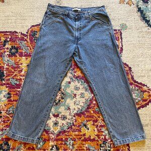 Levi's Signature Carpenter Jeans Mens 36x30 Blue Denim Hammer Loop Y2K